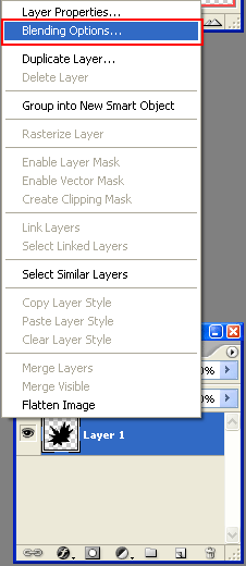 Blending Options
